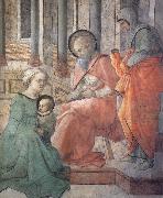 Details of the Naming of t John the Baptist Fra Filippo Lippi
